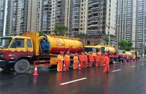 金台市政管道清淤