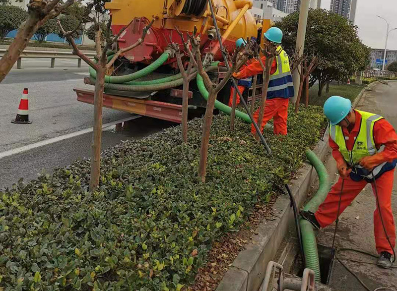 金台市政管道清淤